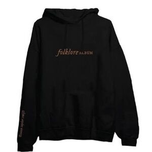 taylor swift black folklore album hoodie 2020